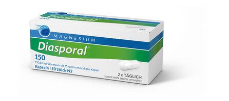 Magnesium Diasporal® 150 Kapseln | © Protina Pharmazeutische GmbH